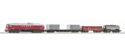 Garnitura tren marfa cu Br130 CSD - H0 Piko 97935.tren